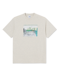 Tee Mindfulness - Ivory Grey Melange - Polar Skate Co