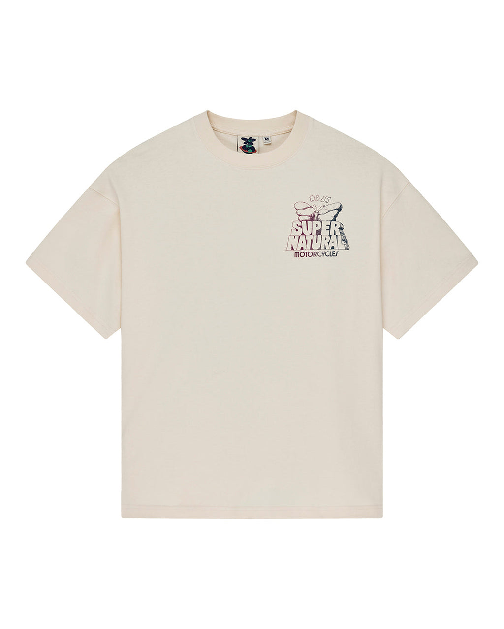 Temple Torque Os Tee - Dirty White - Deus Ex Machina