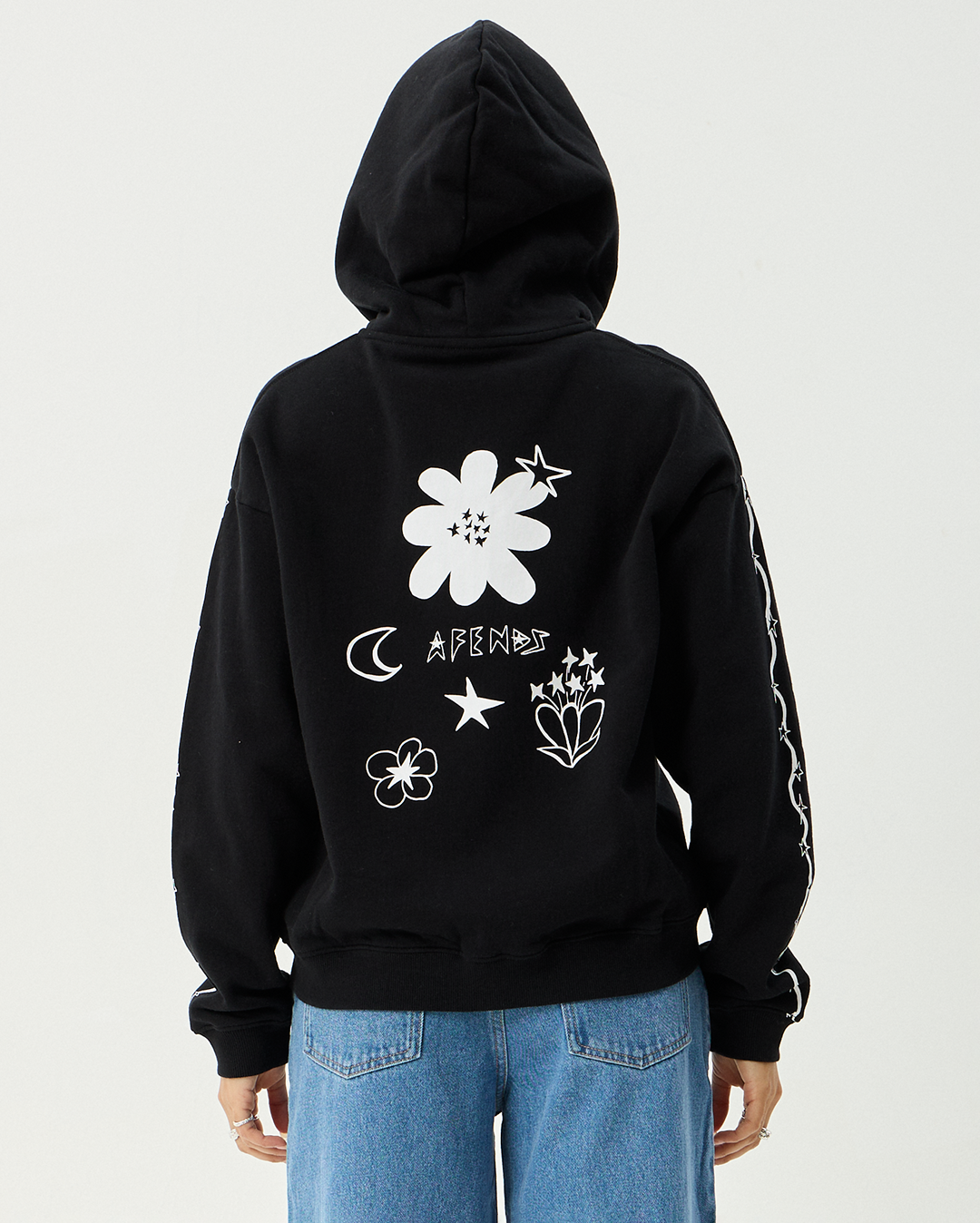 Terra - Recycled Zip Hood - Black - Afends