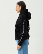 Terra - Recycled Zip Hood - Black - Afends