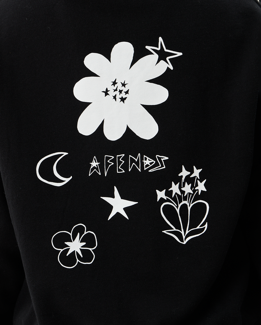 Terra - Recycled Zip Hood - Black - Afends