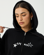 Terra - Recycled Zip Hood - Black - Afends
