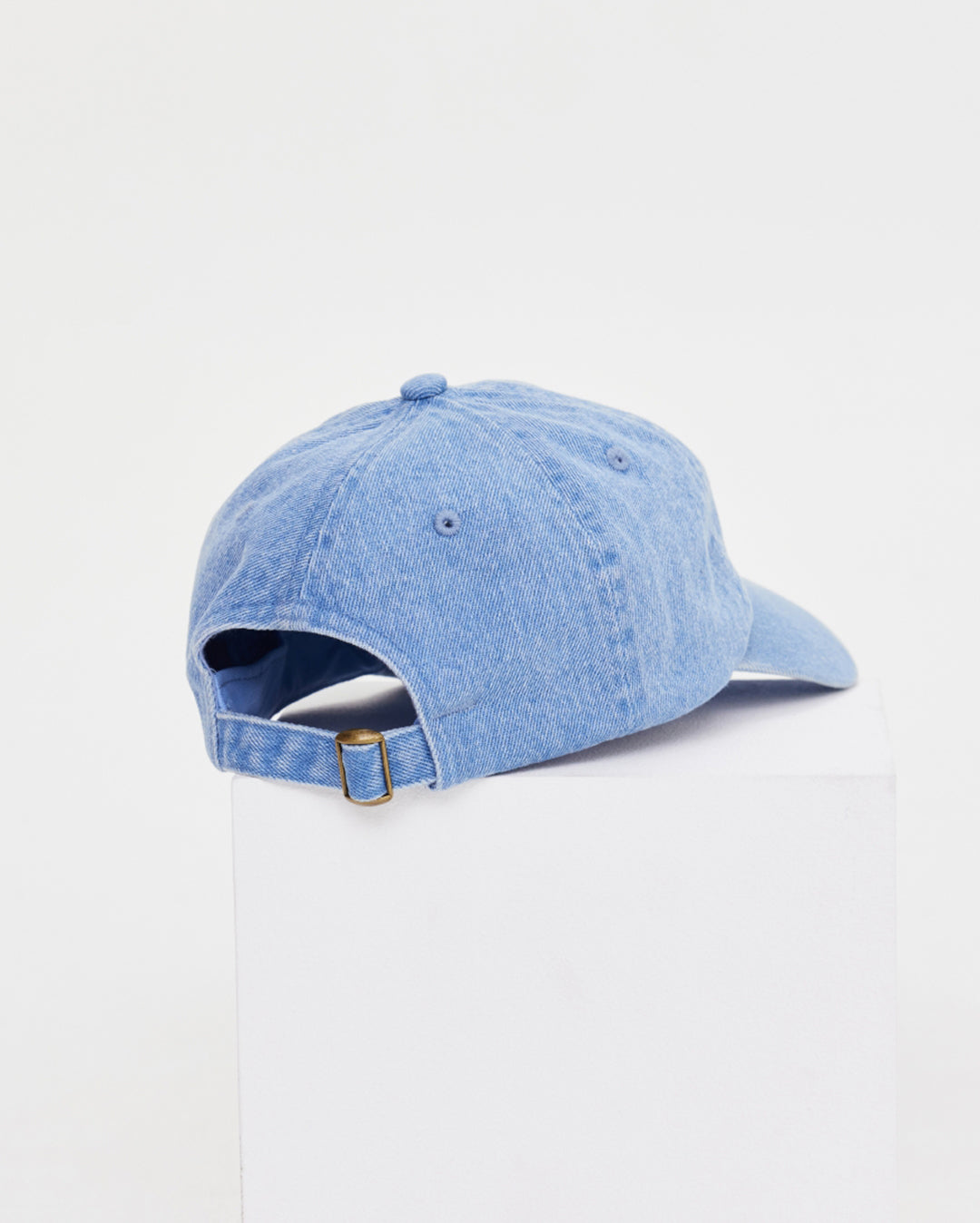 Washed Denim Soft Cap - Denim Blue