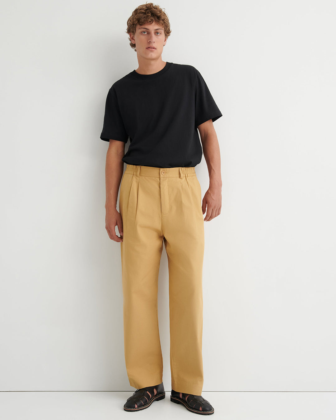 Theo Pants - Driftwood - Kowtow