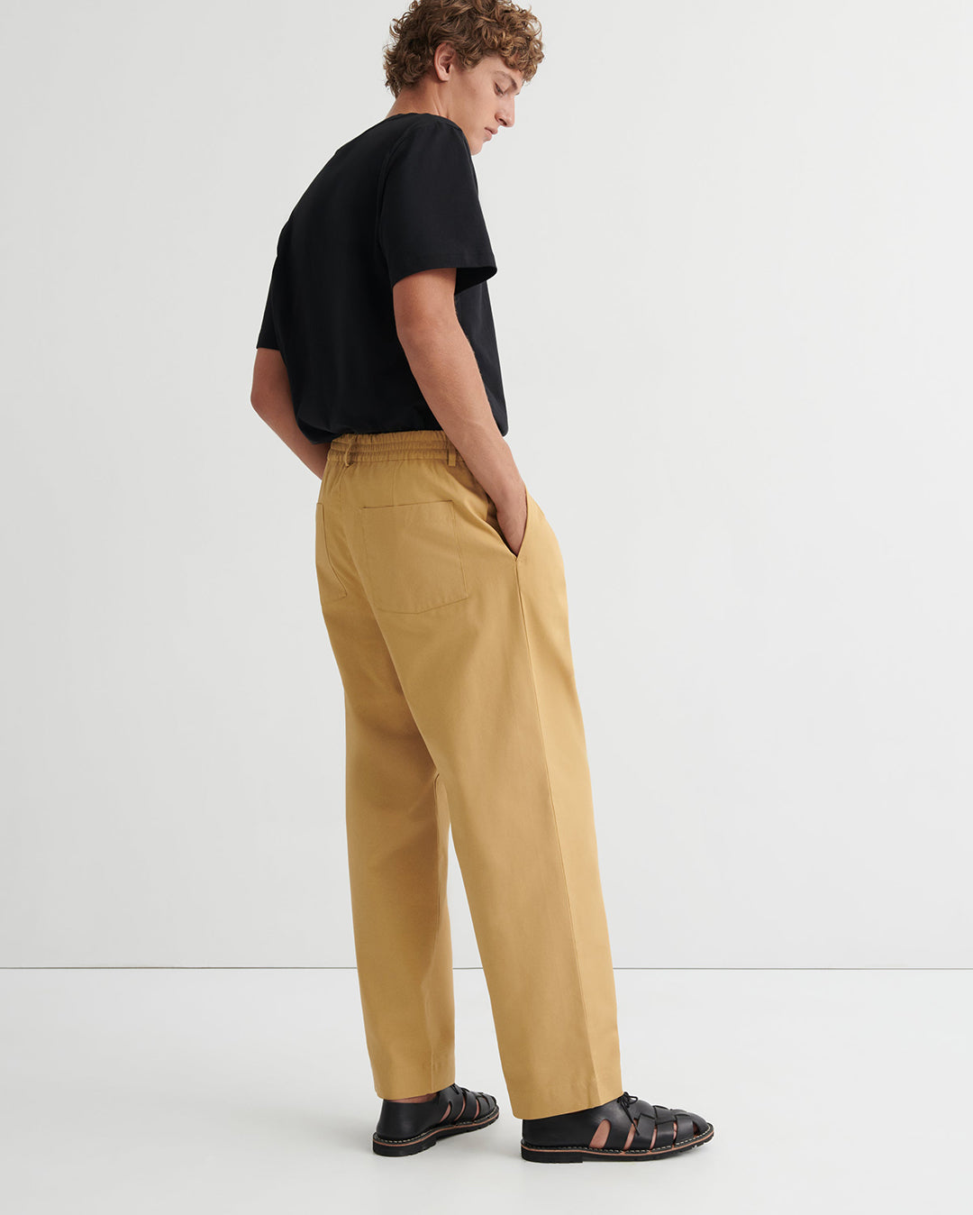 Theo Pants - Driftwood - Kowtow