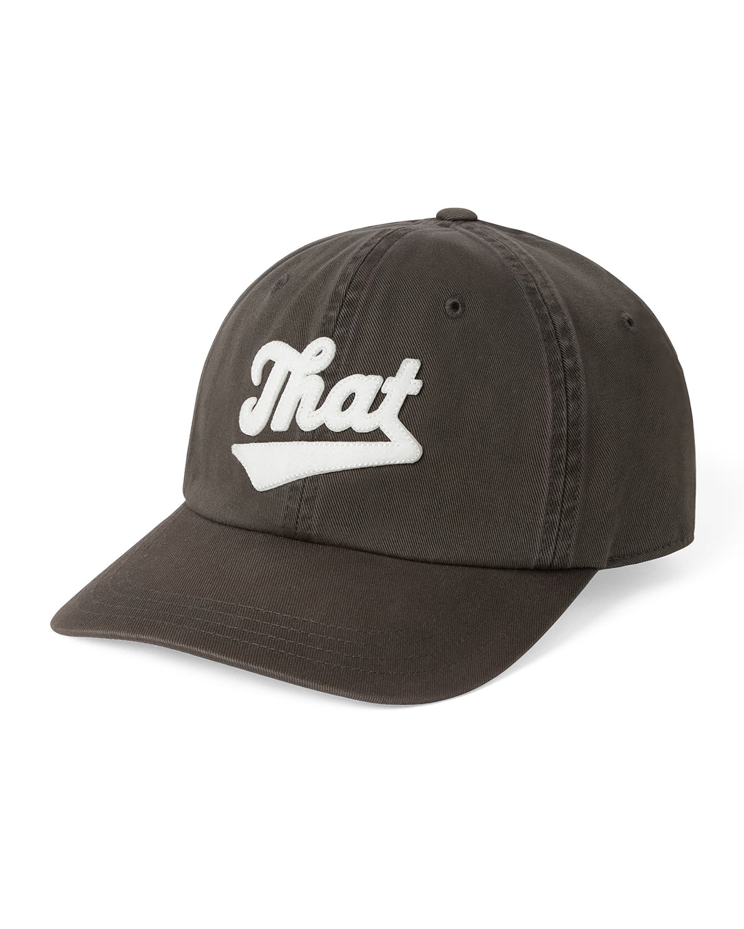 Overdyed That Applique Cap - Washed Black - thisisneverthat