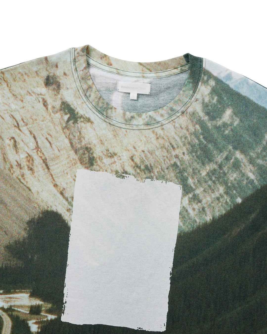 Paint Slab Tee - Landscape - thisisneverthat