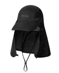 Pertex Long Bill Sun Sport Cap - Black - thisisneverthat