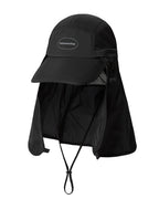 Pertex Long Bill Sun Sport Cap - Black - thisisneverthat