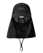 Pertex Long Bill Sun Sport Cap - Black - thisisneverthat