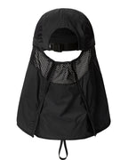Pertex Long Bill Sun Sport Cap - Black - thisisneverthat