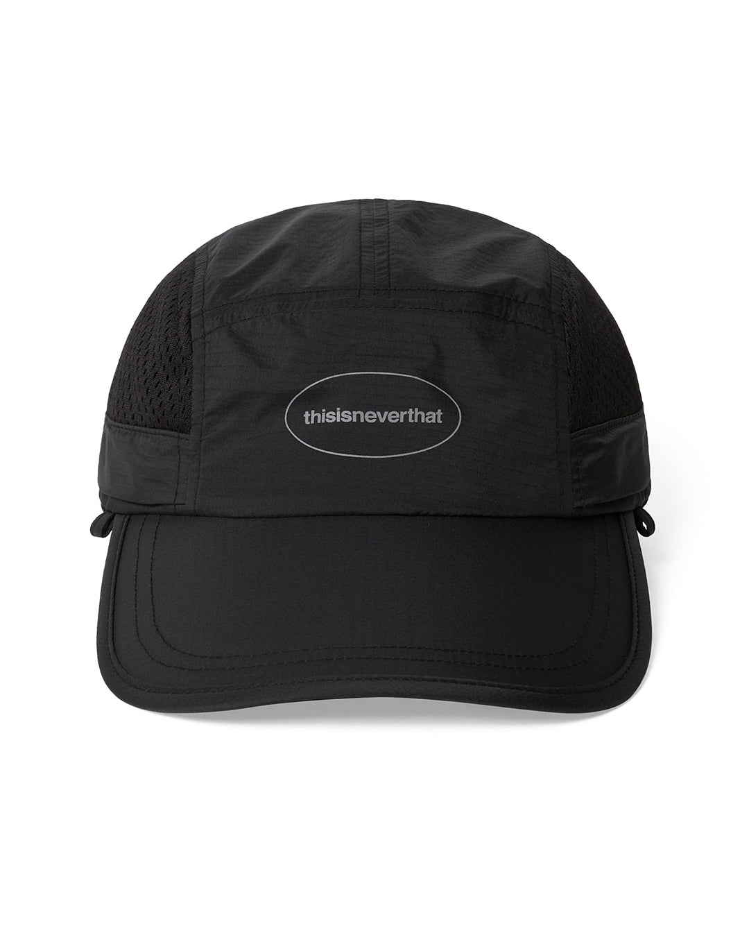 Pertex Long Bill Sun Sport Cap - Black - thisisneverthat