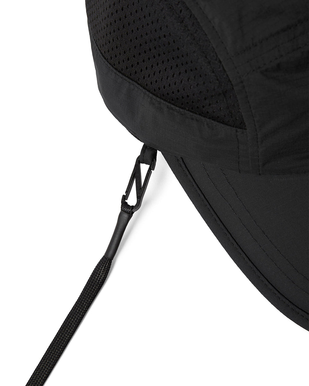 Pertex Long Bill Sun Sport Cap - Black - thisisneverthat