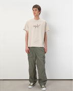 Stitched Birds Tee - Beige - thisisneverthat