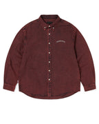 Washed Denim Shirt - Red - thisisneverthat