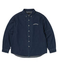 Washed Denim Shirt - Washed Indigo - thisisneverthat