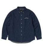 Washed Denim Shirt - Washed Indigo - thisisneverthat