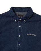 Washed Denim Shirt - Washed Indigo - thisisneverthat