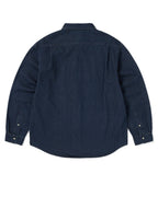 Washed Denim Shirt - Washed Indigo - thisisneverthat