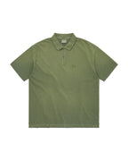 Washed Polo Shirt - Olive - thisisneverthat
