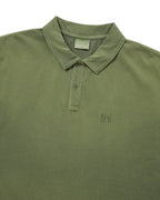 Washed Polo Shirt - Olive - thisisneverthat