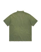 Washed Polo Shirt - Olive - thisisneverthat