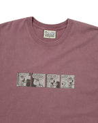 TNT Peanuts Comic Strip Tee - Fuchsia - thisisneverthat