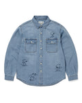 TNT Peanuts Denim Shirt - Blue - thisisneverthat