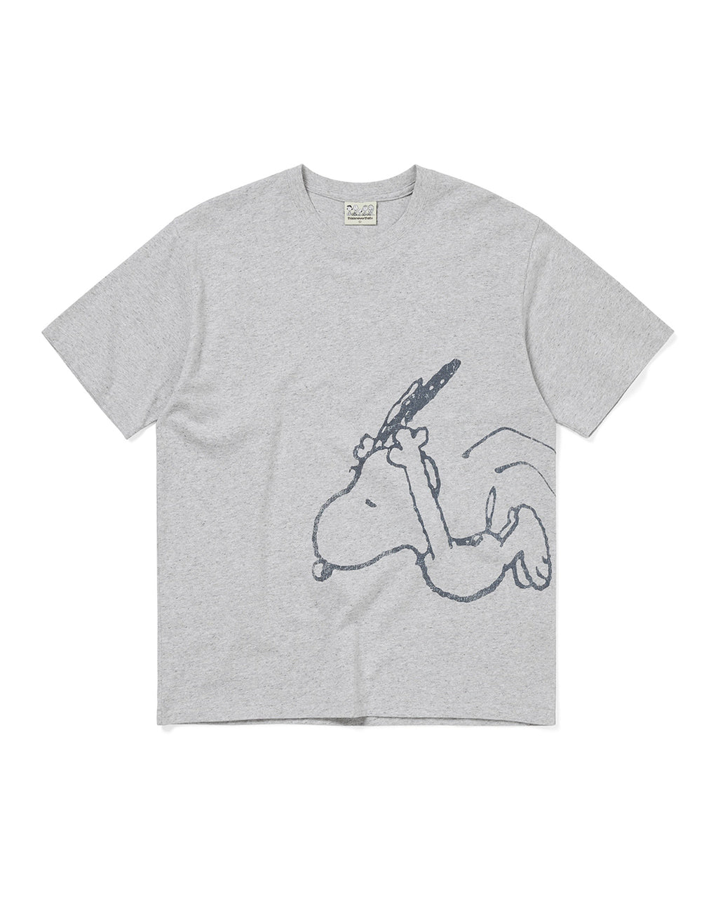 TNT Peanuts Jumping Tee - Heather Grey - thisisneverthat