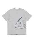 TNT Peanuts Jumping Tee - Heather Grey - thisisneverthat