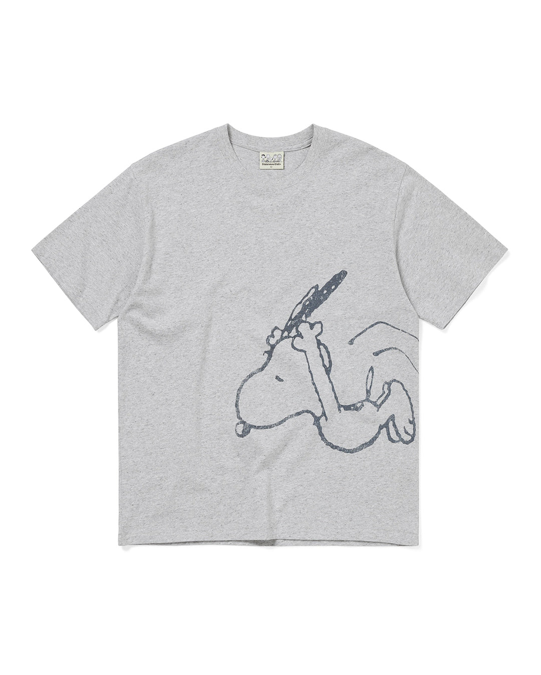 TNT Peanuts Jumping Tee - Heather Grey - thisisneverthat