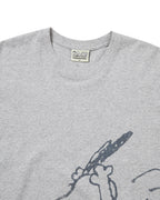 TNT Peanuts Jumping Tee - Heather Grey - thisisneverthat