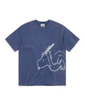 TNT Peanuts Jumping Tee - Royal Blue - thisisneverthat