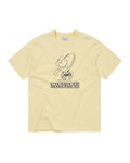 TNT Peanuts Tee - Faded Yellow - thisisneverthat