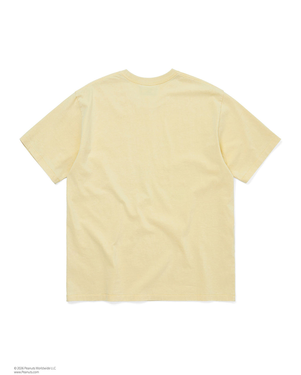 TNT Peanuts Tee - Faded Yellow - thisisneverthat