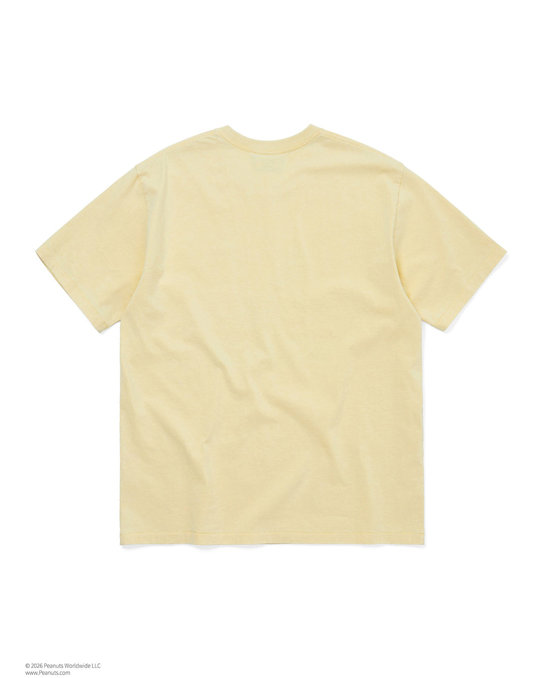 TNT Peanuts Tee - Faded Yellow - thisisneverthat