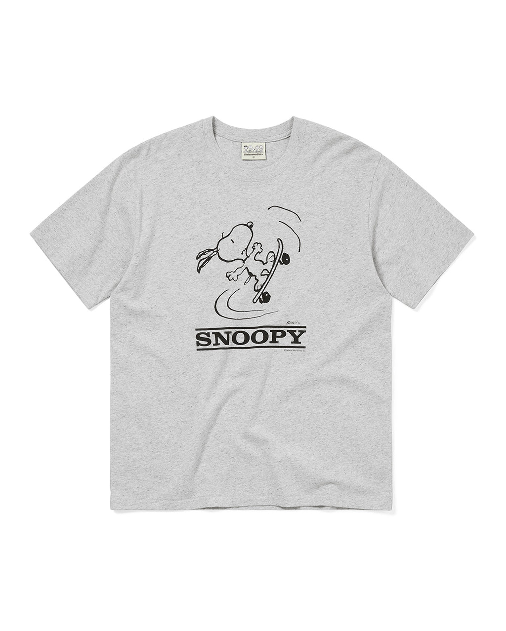 TNT Peanuts Tee - Heather Grey - thisisneverthat