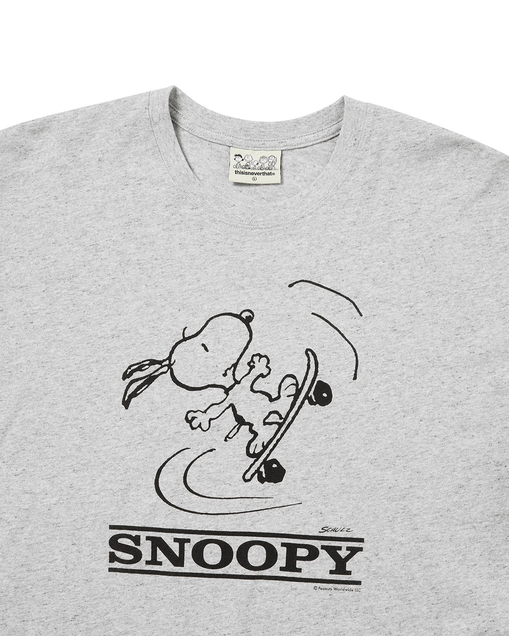 TNT Peanuts Tee - Heather Grey - thisisneverthat