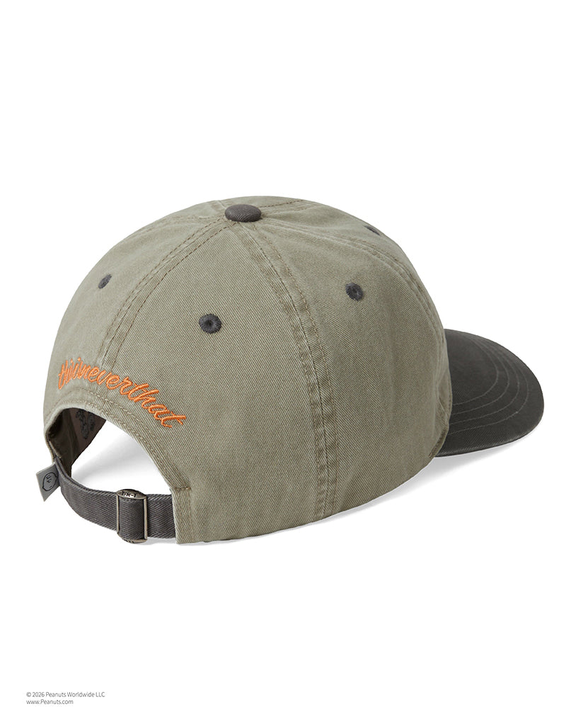 TNT Peanuts Two Tone Cap - Khaki - thisisneverthat