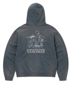 TNT Peanuts Zip Up Hoodie - Faded Navy - thisisneverthat