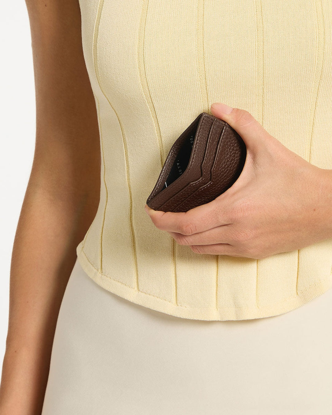 Together For Now Wallet - Cocoa - Status Anxiety