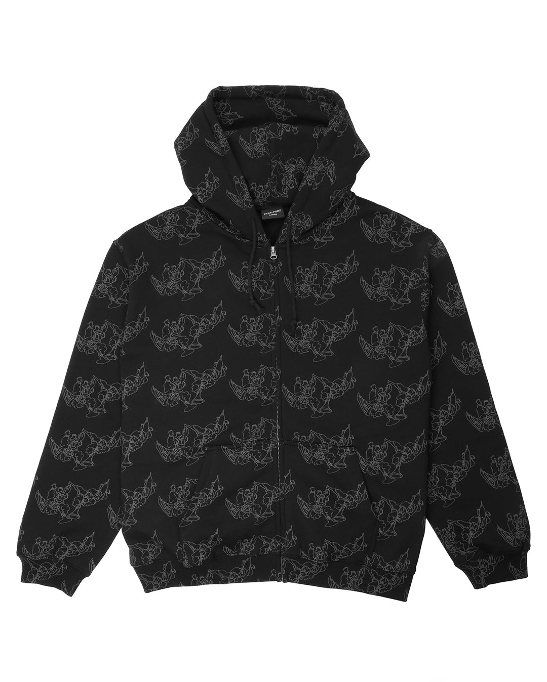 Trumpets Zip Hood - Black - Pass-Port