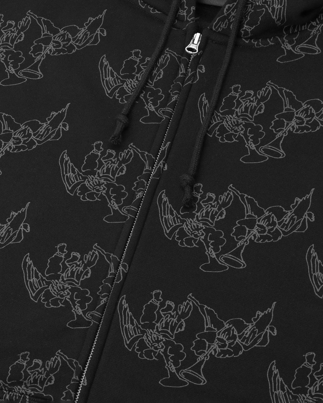 Trumpets Zip Hood - Black - Pass-Port