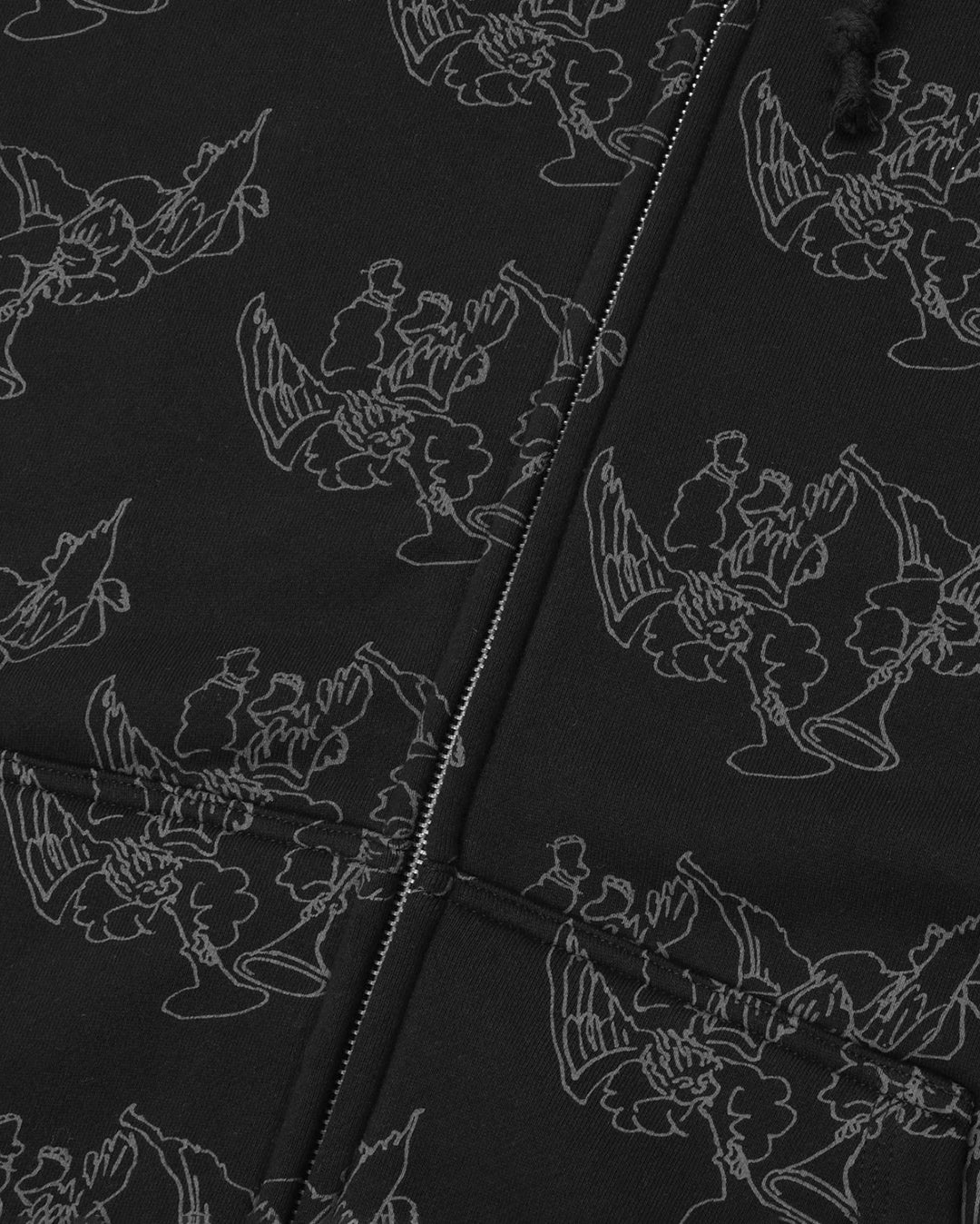 Trumpets Zip Hood - Black - Pass-Port