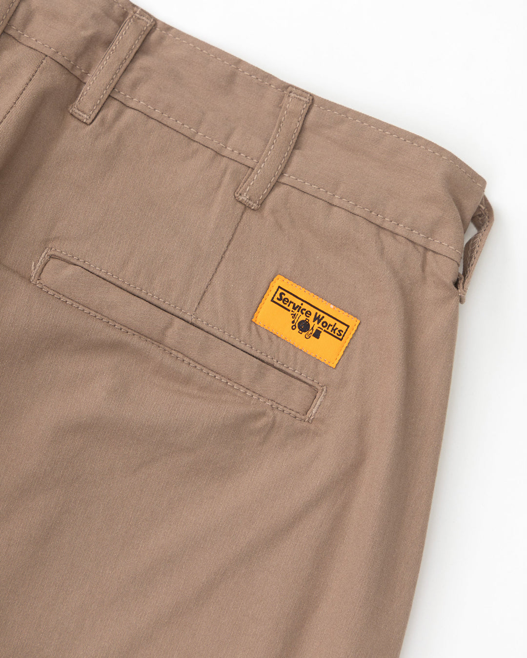 Twill Part Timer Shorts - Mushroom - Service Works