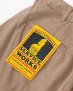 Twill Part Timer Shorts - Mushroom - Service Works