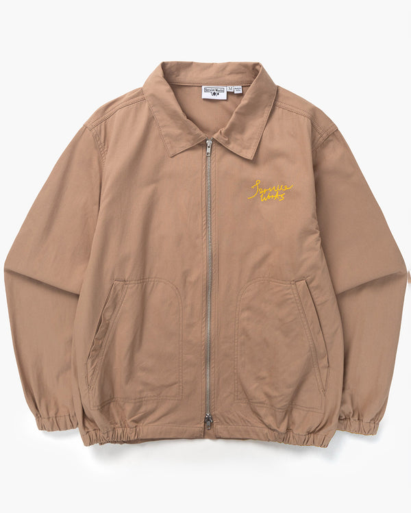 Twill Work Jacket - Mushroom - Service Works