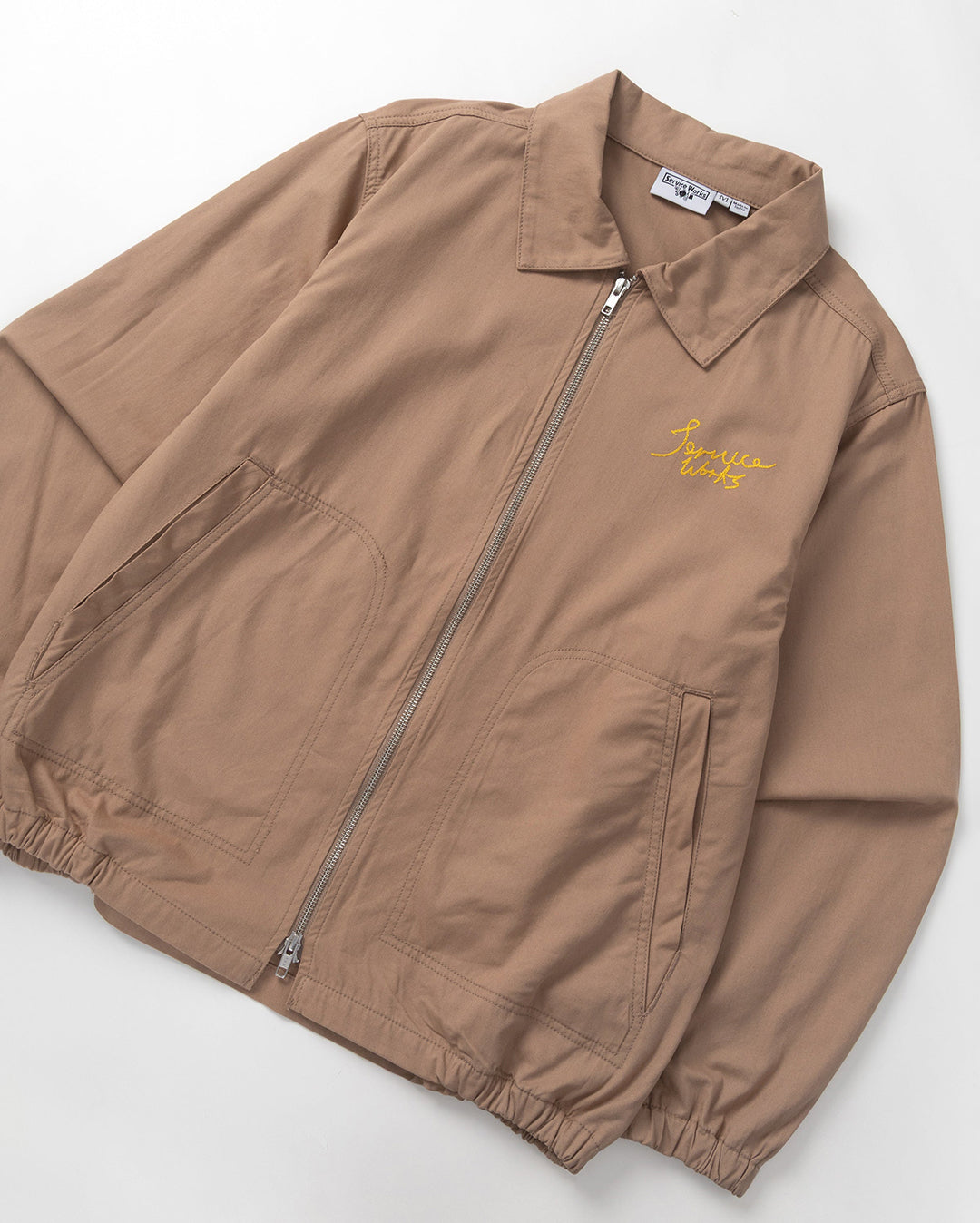 Twill Work Jacket - Mushroom - Service Works
