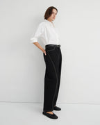 Twist Jeans - Black Denim - Kowtow