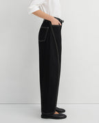Twist Jeans - Black Denim - Kowtow
